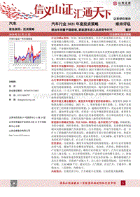 汽车行业2021年度投资策略：燃油车销量平稳缓增，新能源车进入品质竞争时代.pdf