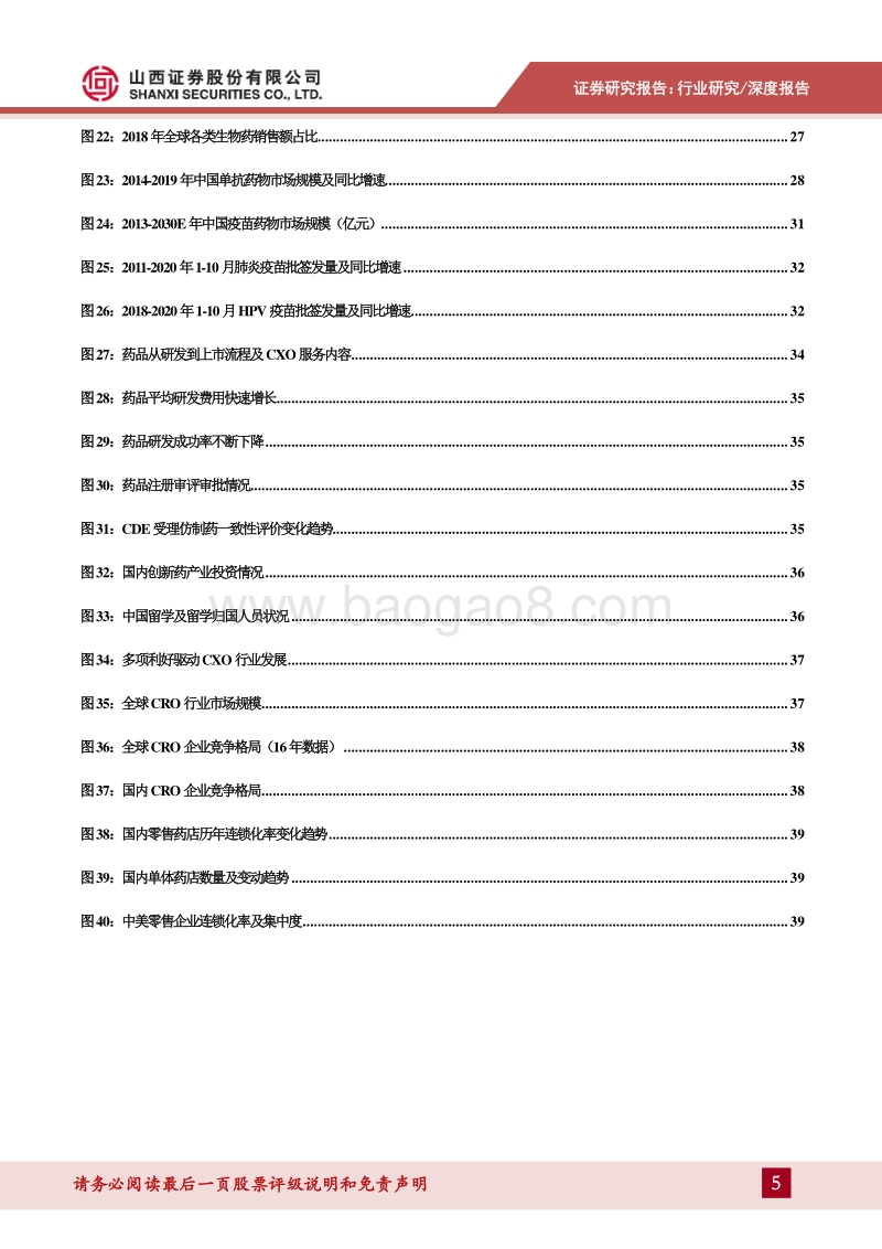 医药行业2021年投资策略：后疫情时期的医药发展新格局.pdf_第5页
