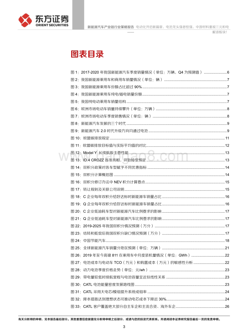 新能源汽车产业链行业：电动化开启新篇章，电池龙头强者恒强，中游材料重视三元和电解液板块！.pdf_第3页