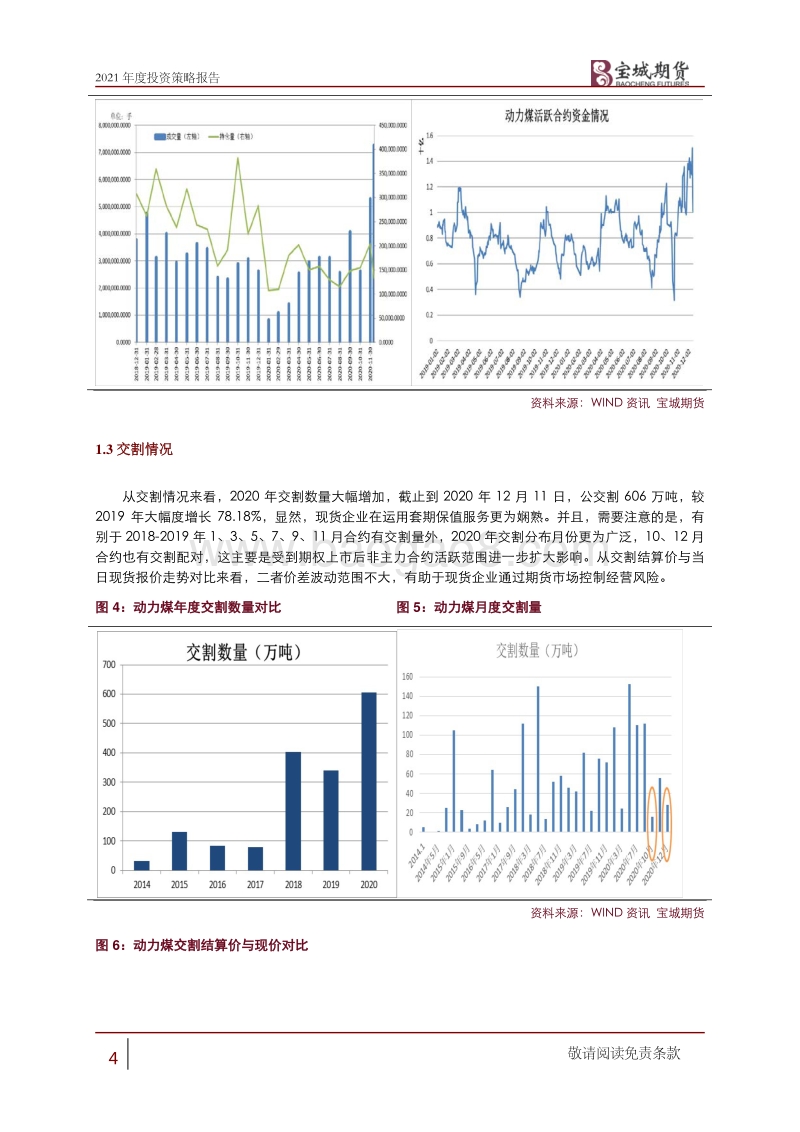 2021年动力煤年度策略报告：供需紧平衡，动力煤价格宽幅震荡.pdf_第4页