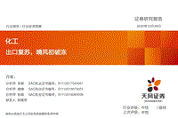 化工行业投资策略：出口复苏，晴风初破冻.pdf