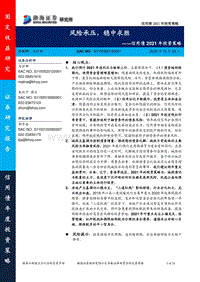 信用债2021年投资策略：风险承压，稳中求胜.pdf