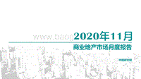 2020年11月商业地产市场月度报告.pdf
