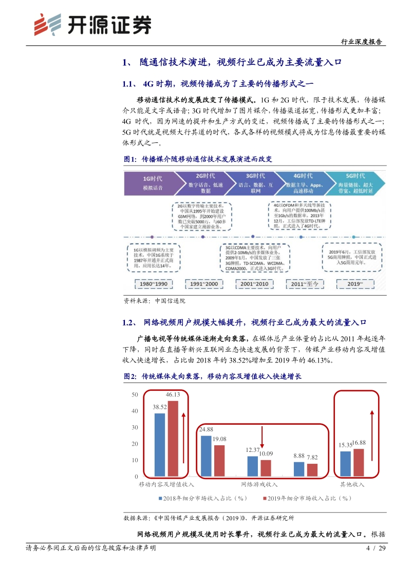 通信行业深度报告：大视频时代拉开帷幕，5G好用按下“快进”键.pdf_第4页
