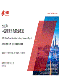 2020年中国智慧市政行业概览.pdf