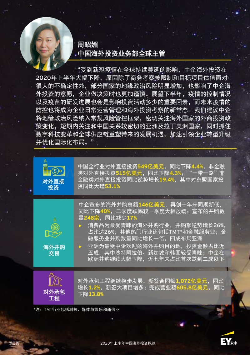 2020年上半年中国海外投资概览.pdf_第2页