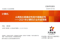 2021年计算机行业年度策略：从拥抱长期确定性到中期确定性.pdf