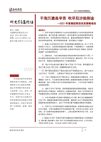 2021年度橡胶期货投资策略报告：千淘万漉虽辛苦，吹尽狂沙始到金.pdf