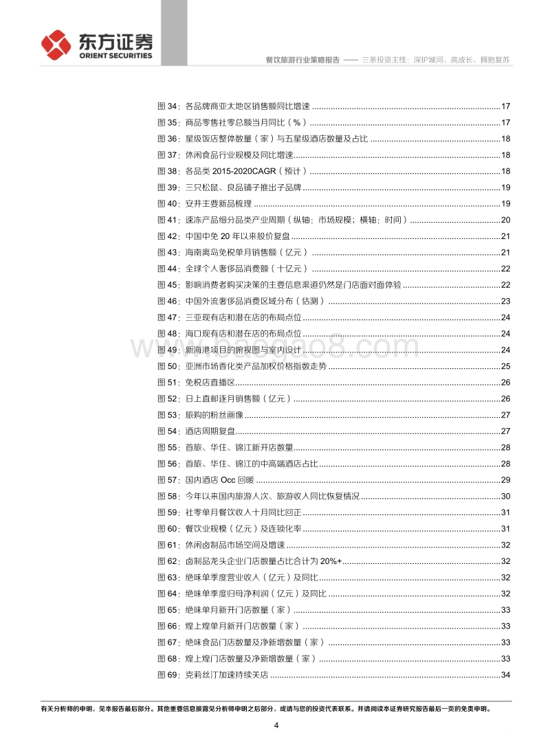 社会服务与食品行业2021年投资策略：三条投资主线：深护城河、高成长、拥抱复苏.pdf_第4页