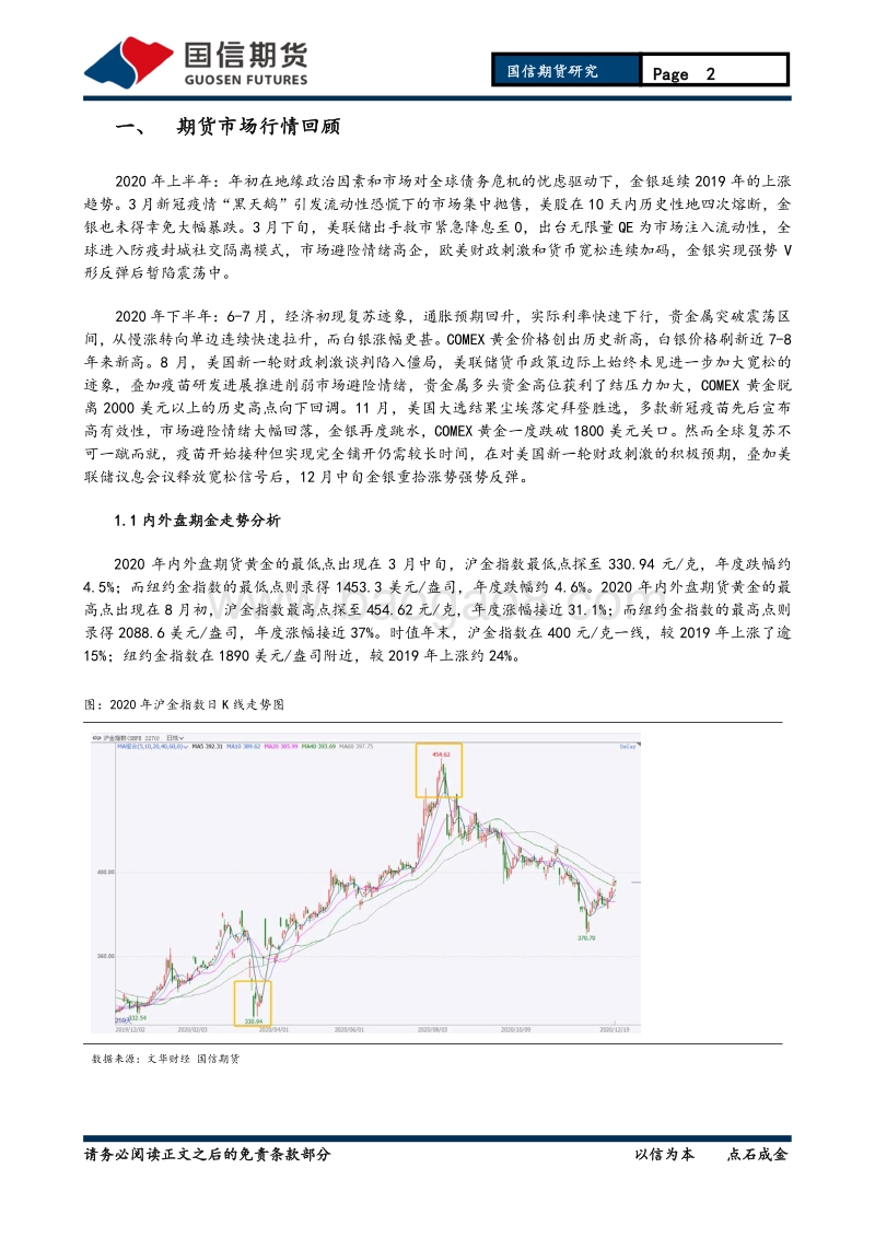 2021年贵金属投资策略报告：黄金共货币潮起，白银逐波待浪起.pdf_第2页