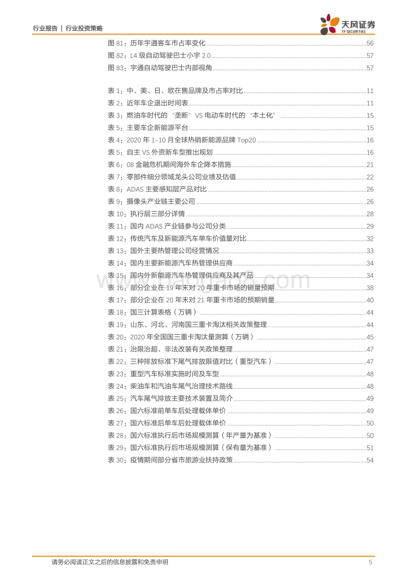 汽车行业2020年度策略：α和β的共振.pdf_第5页