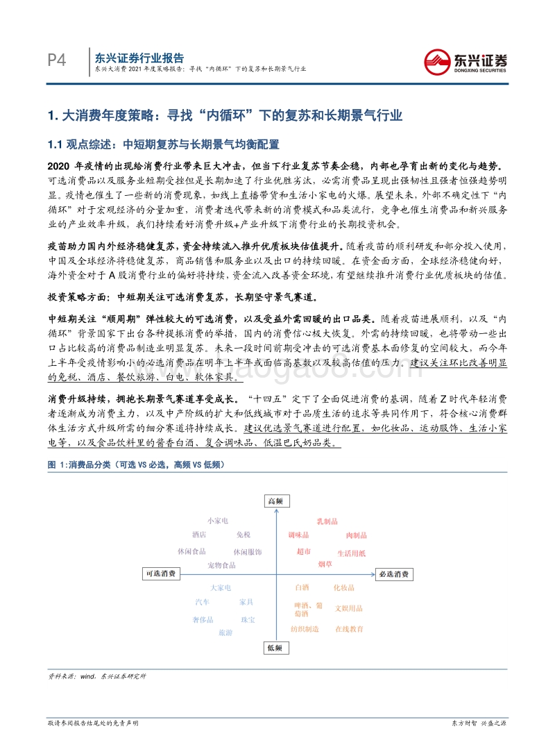 大消费2021年度策略报告：寻找“内循环”下的复苏和长期景气行业.pdf_第4页