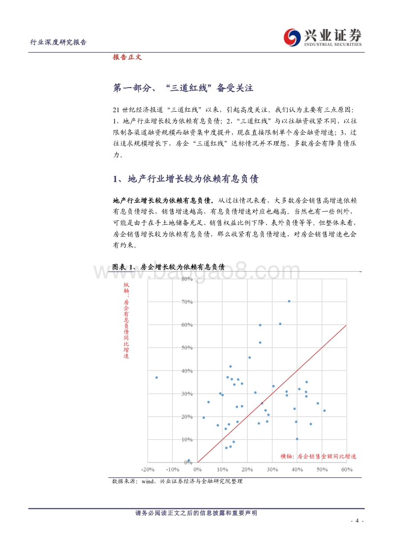 房地产“三道红线”分析和测算：韧性不改，格局稳定，关注龙头.pdf_第4页