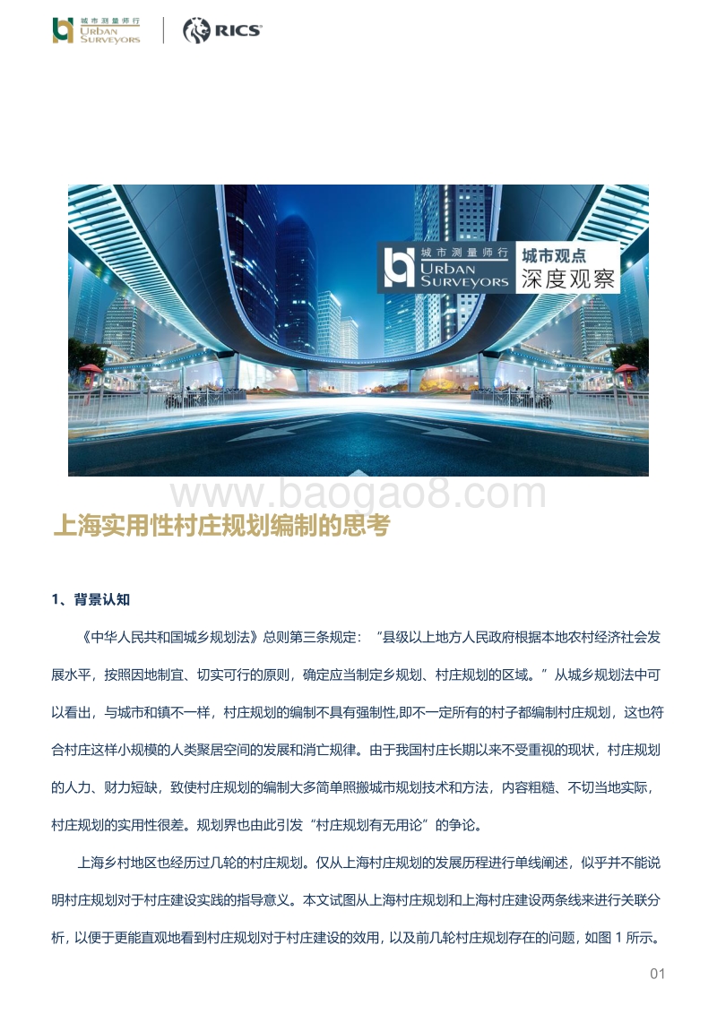 上海实用性村庄规划编制的思考.pdf_第1页