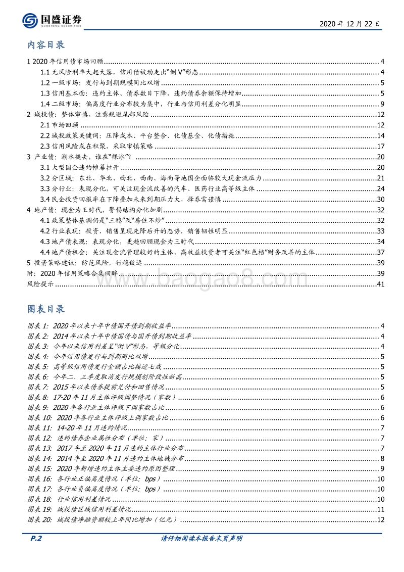 2021年信用债年度策略：防范风险，行稳致远.pdf_第2页