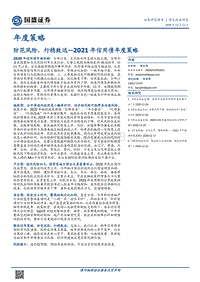 2021年信用债年度策略：防范风险，行稳致远.pdf