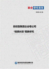 投控型集团企业母公司“短债长投”现象研究.pdf