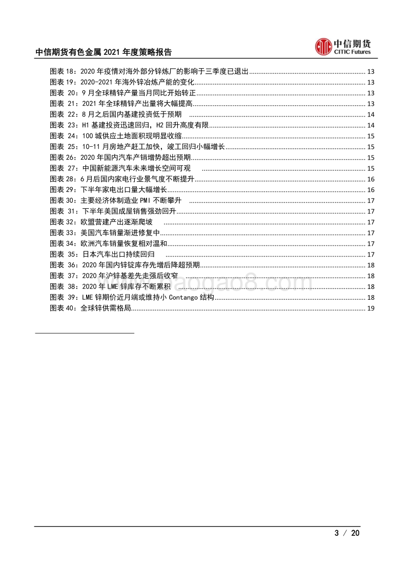 有色金属2021年度策略报告（锌）：高供应只是迟来，“锌”光难再.pdf_第3页