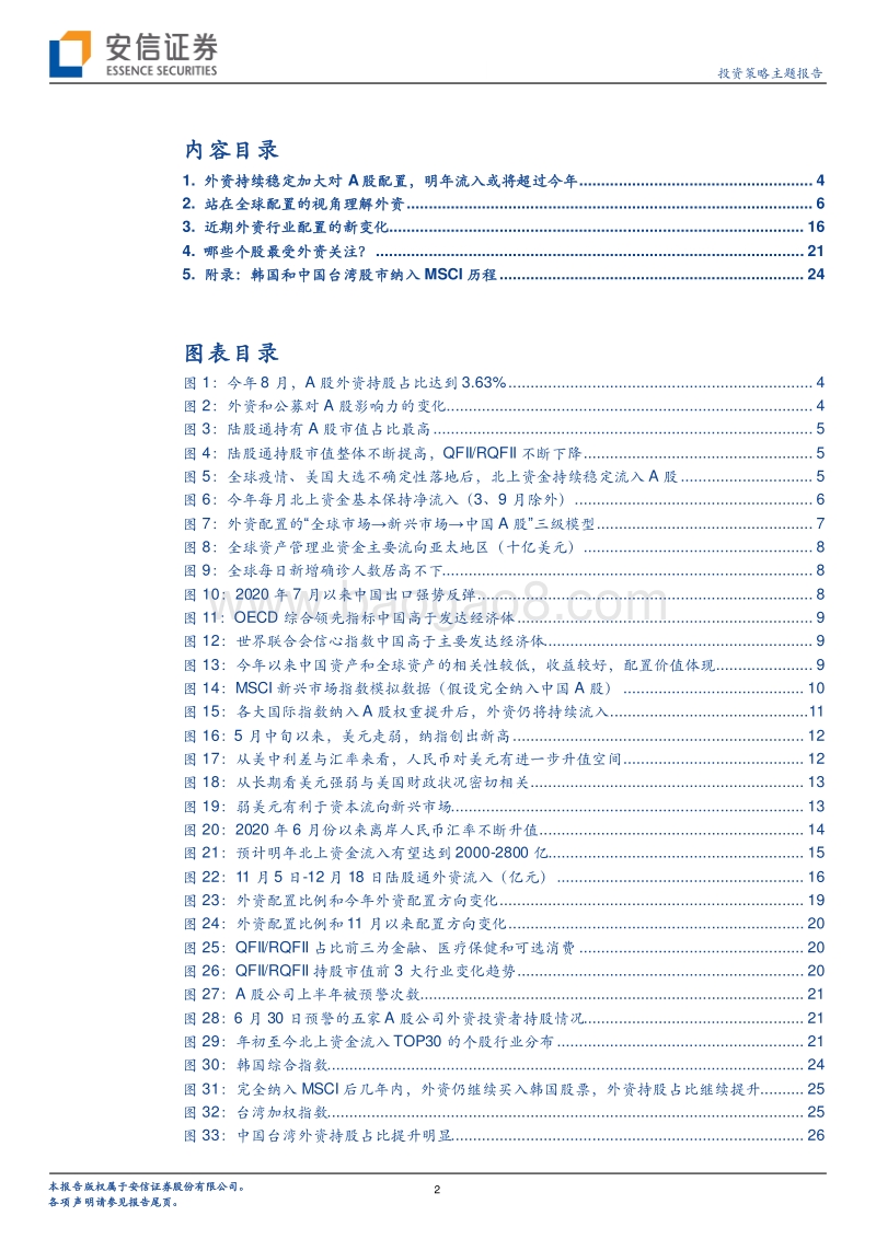 2021年A股增量资金展望（外资篇）：明年外资有多少？.pdf_第2页