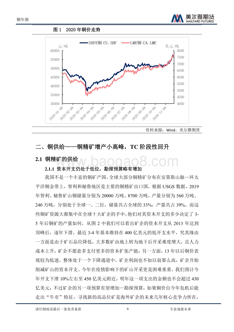 2021年铜价展望：欲乘东风去，行稳揽月归.pdf_第5页