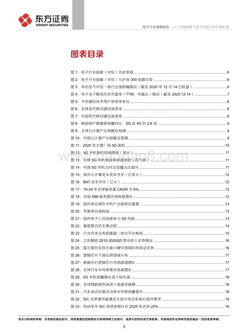 电子行业：终端高景气度下的核心供应链机遇.pdf_第3页
