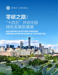 零碳之路：“十四五”开启中国绿色发展新篇章-WRI-2020-88页.pdf
