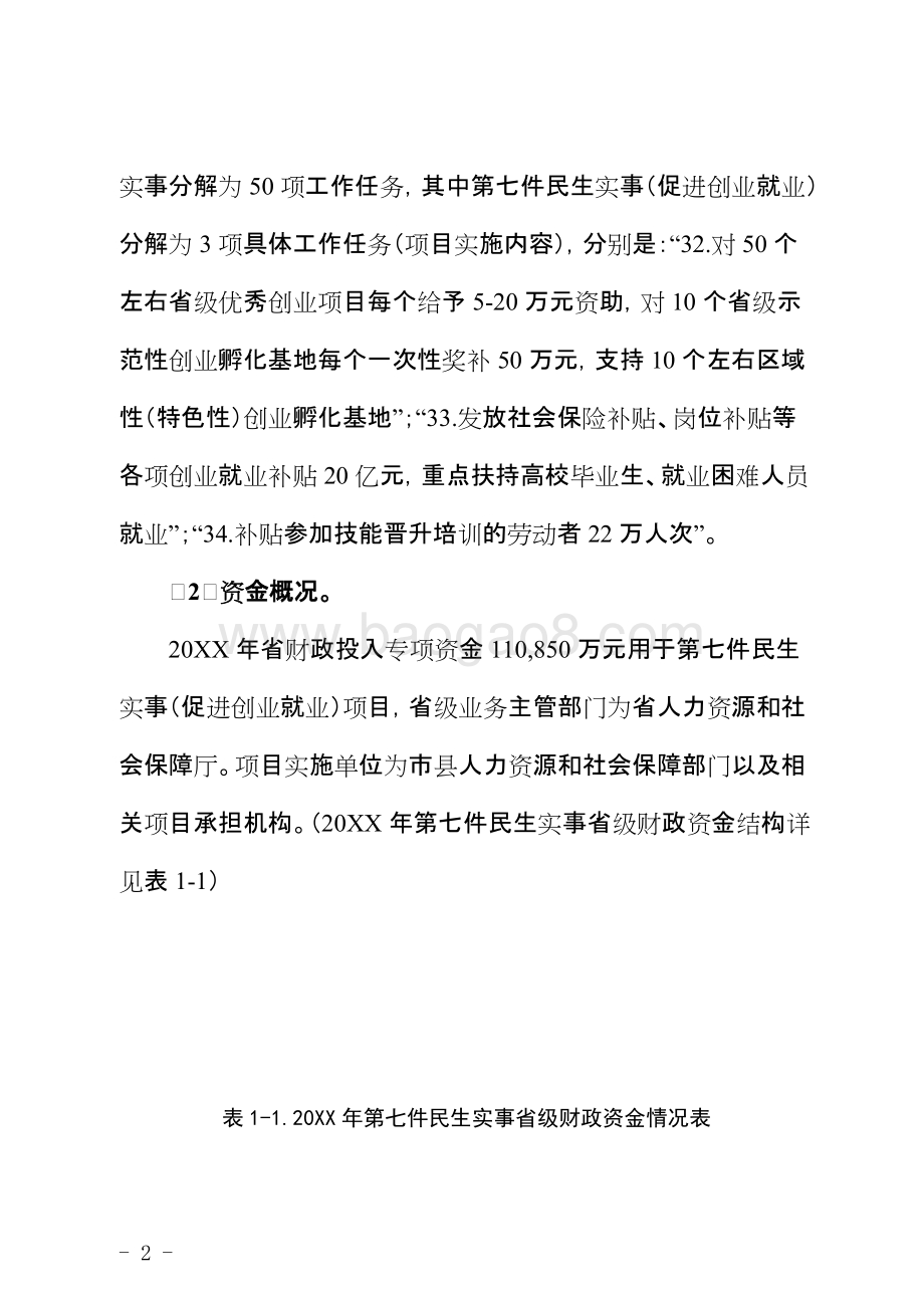 民生促进创业就业省级财政资金使用绩效评价报告.doc_第4页