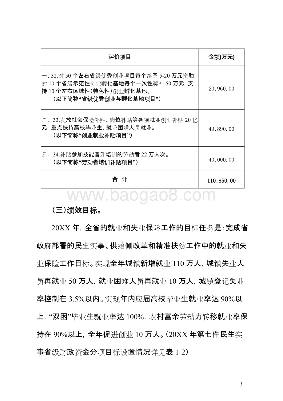 民生促进创业就业省级财政资金使用绩效评价报告.doc_第5页