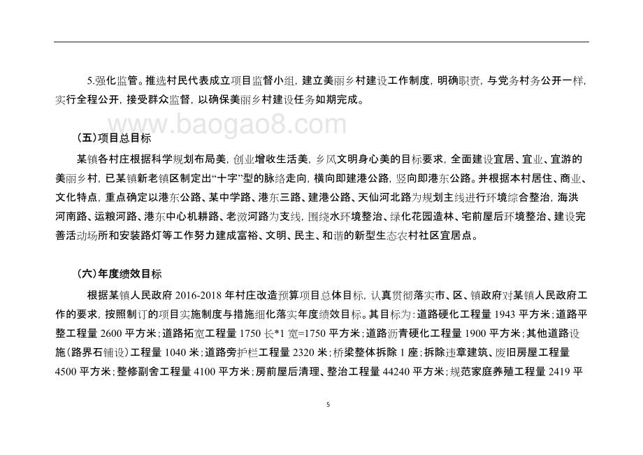 村庄改造项目绩效评价报告.doc_第5页