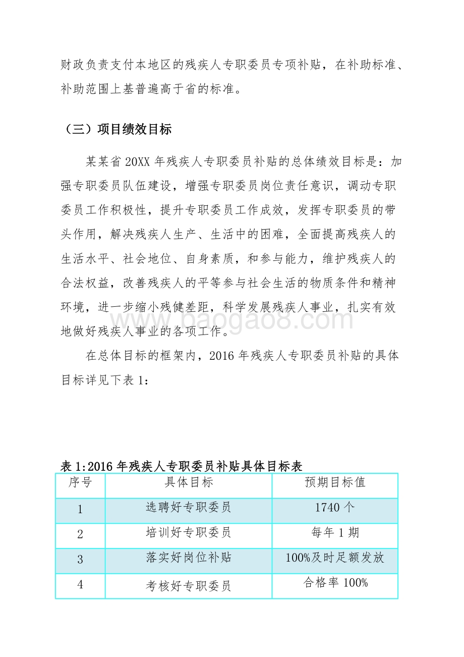 残疾人专职委员补贴资金绩效评价报告.doc_第5页