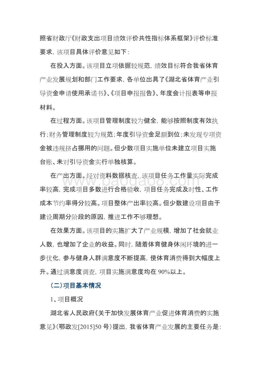 省级体育产业发展引导专项资金绩效评价报告.docx_第4页