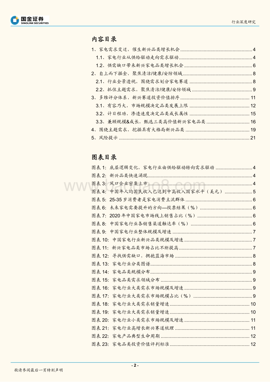 解码新家电系列报告（一）：千帆竞渡如何把握新兴家电赛道机会？.pdf_第2页