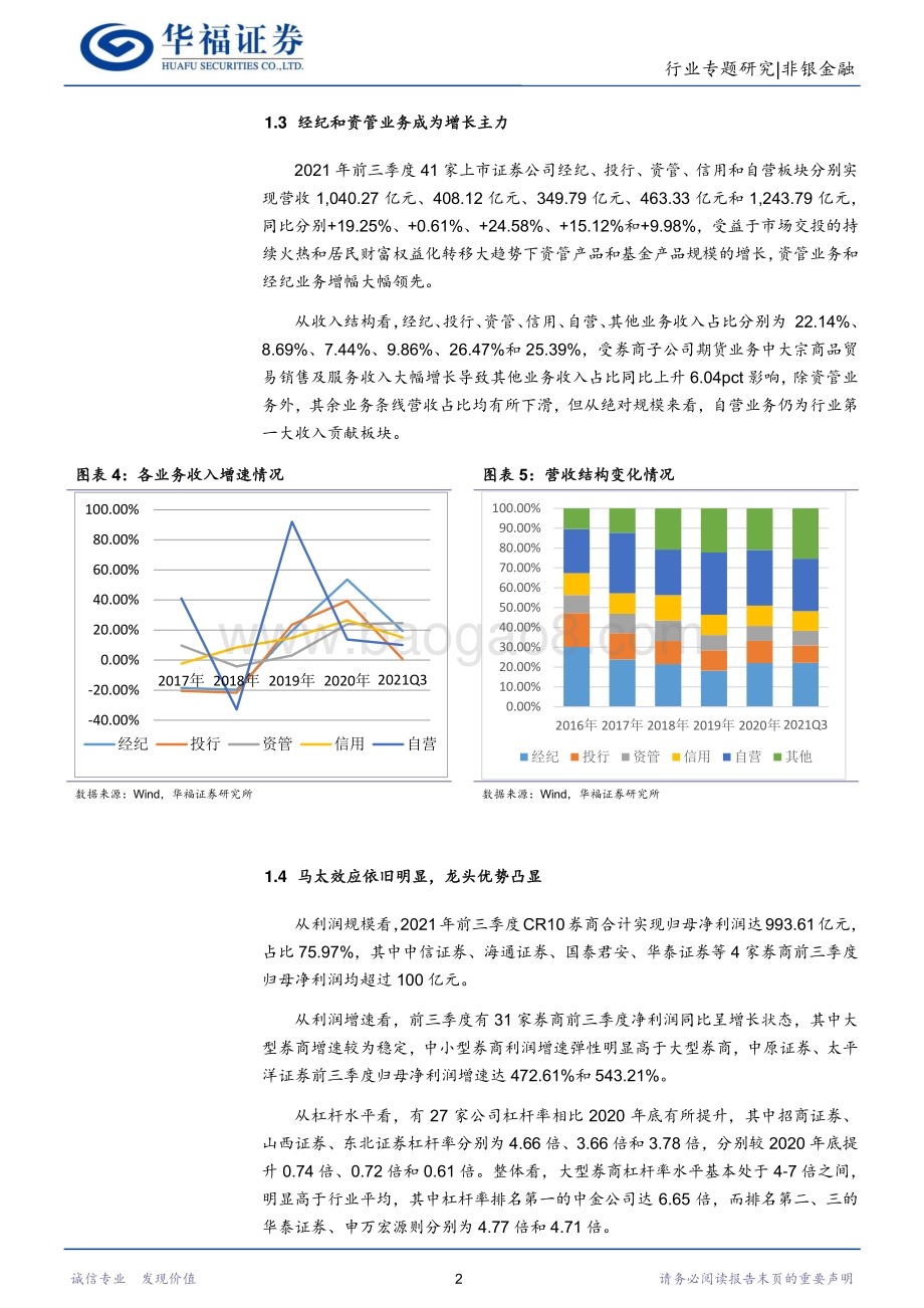 证券行业2021年三季报综述.pdf_第5页