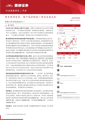 智能汽车深度报告之一：整车架构变革国产域控制器厂商迎发展良机.pdf