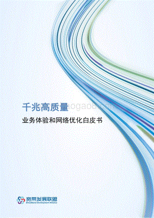 千兆高质量业务体验和网络优化白皮书.pdf