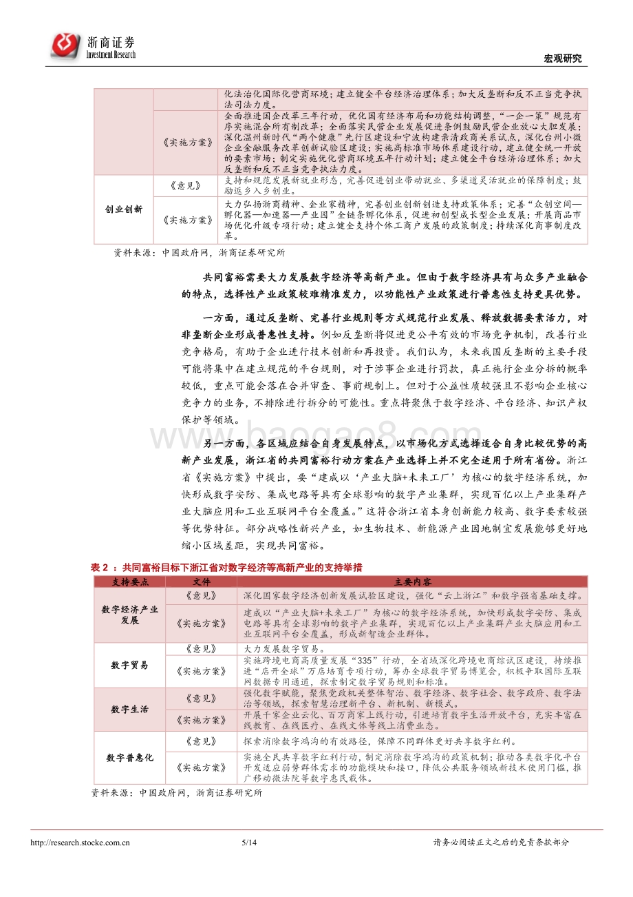 共同富裕系列研究之八：共同富裕如何影响产业政策？.pdf_第5页