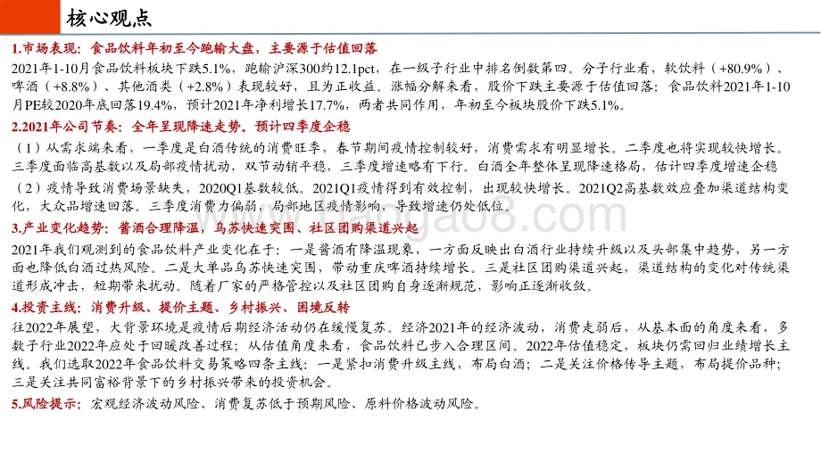 2022食品饮料行业投资前景研究报告.pdf_第2页