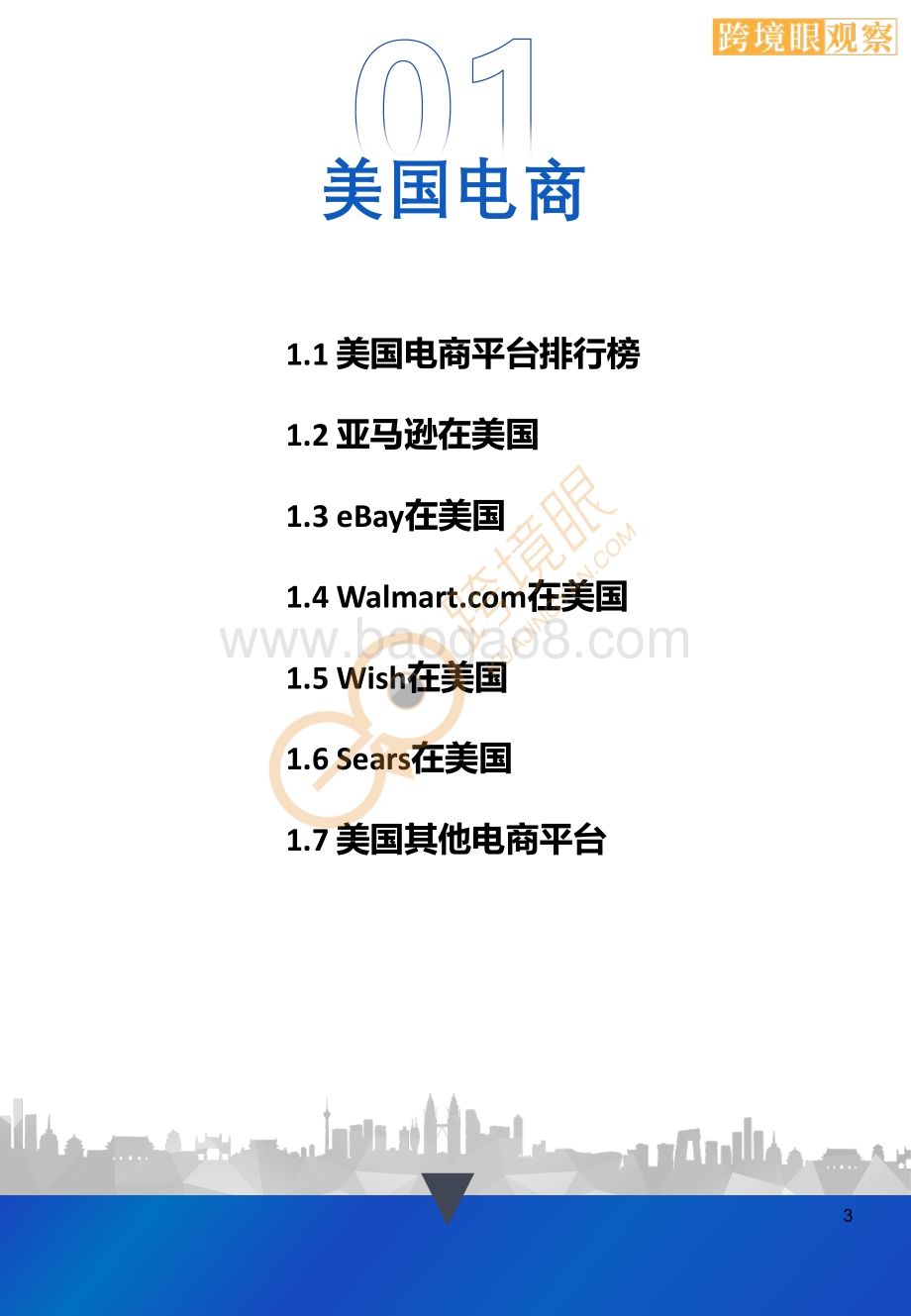 2021年跨境电商全球电商平台分析.pdf_第3页