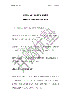 储能产业深度梳理：派能科技VS宁德时代VS阳光电源.pdf