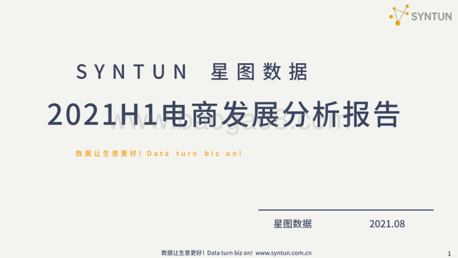 2021年H1电商发展分析报告.pdf_第1页