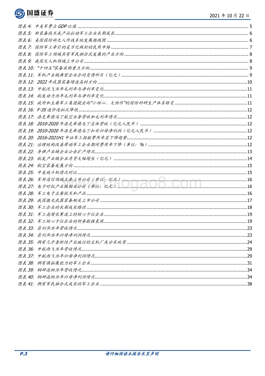 国防军工2022年：军工需求再提速新产能释放驱动订单、业绩高增长.pdf_第3页