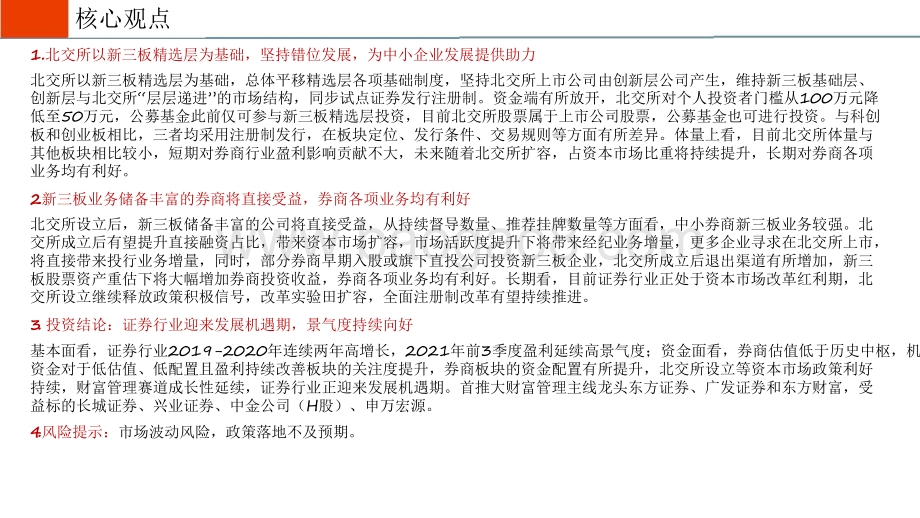 2021-2022北交所设立对证券行业影响分析报告.pdf_第2页