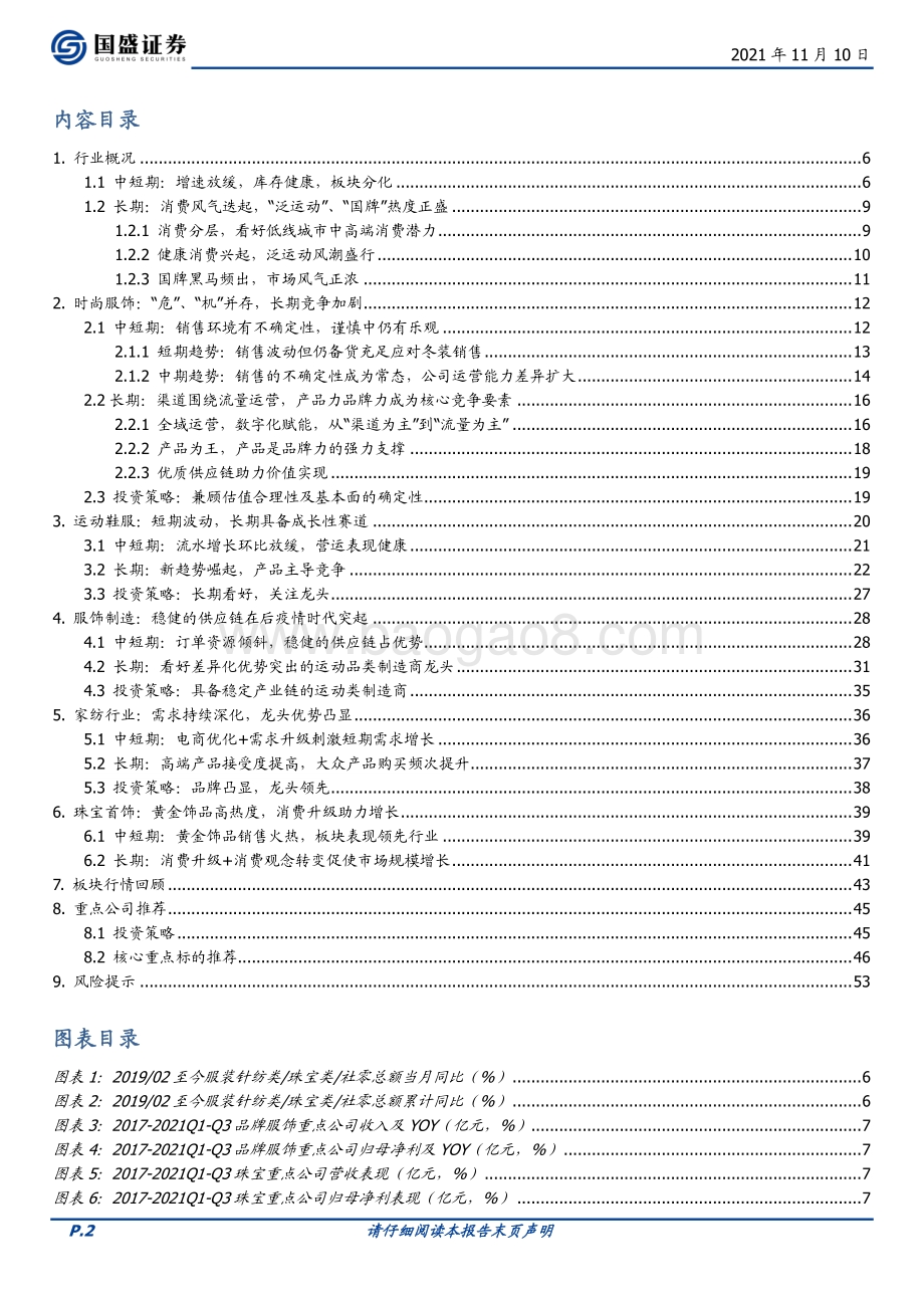 纺织服装行业2022年度策略：竞争加剧个股分化产品为王.pdf_第2页