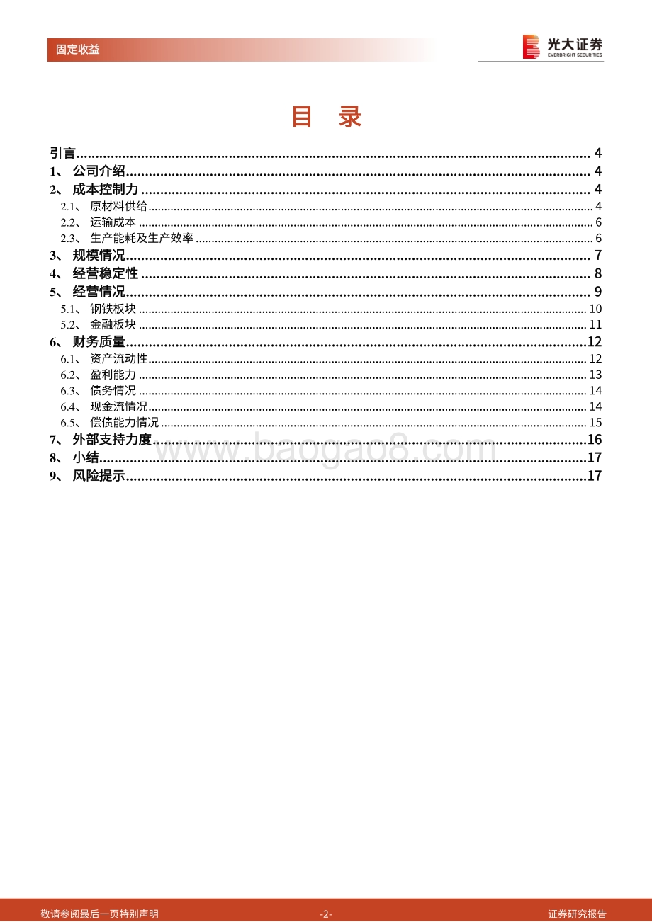 钢铁行业债券专题研究报告之三：下沉至主体的信用分析之山东钢铁集团有限公司.pdf_第2页
