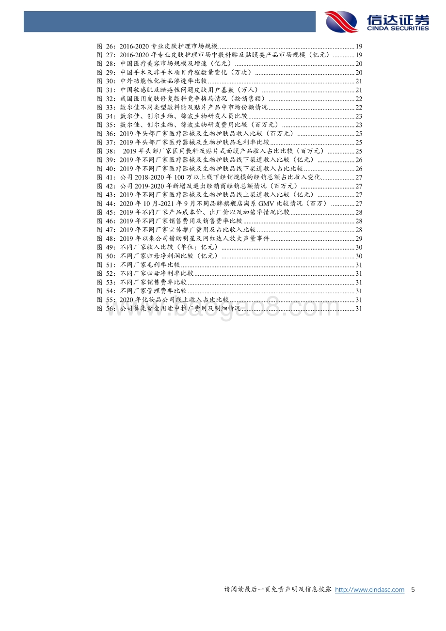 化妆品行业专题报告之敷尔佳：贴片类专业皮肤护理市场高景气度龙头厂家可期.pdf_第5页