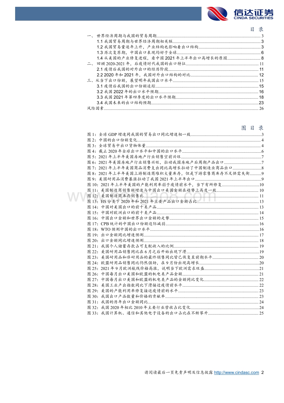 2022出口展望：繁华终究归于平静.pdf_第3页