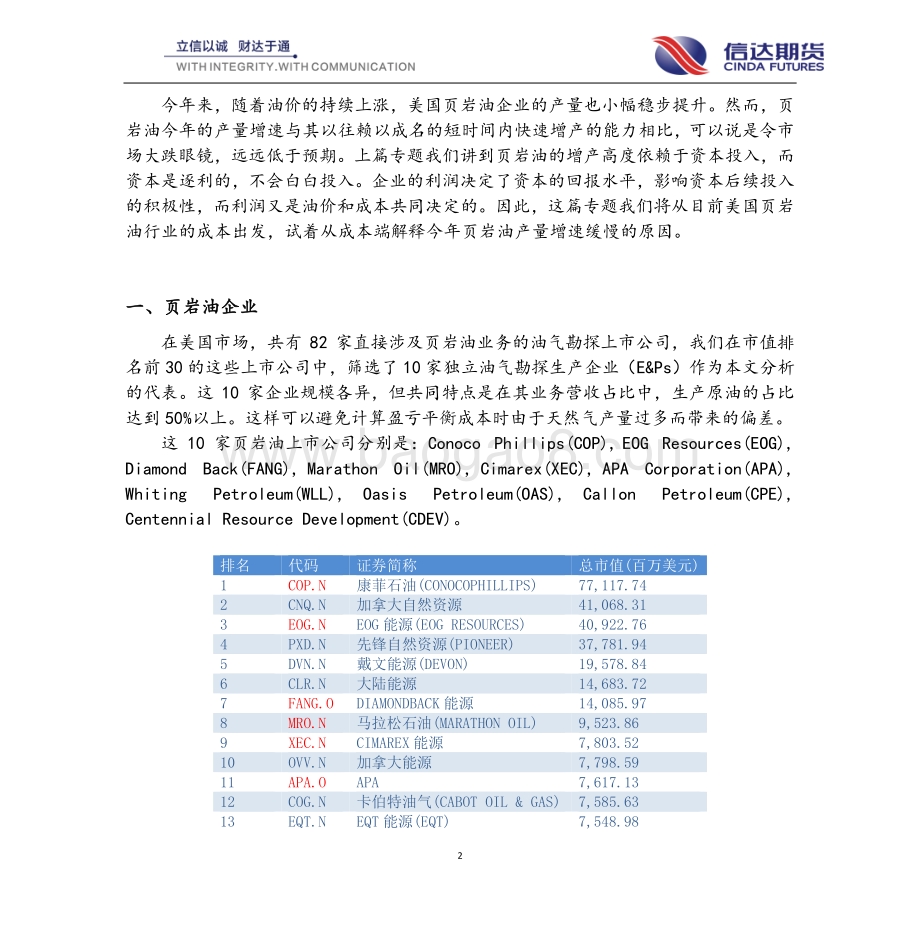页岩油系列专题二：页岩油生产成本.pdf_第2页