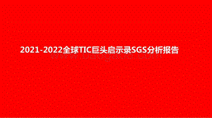 2021-2022全球TIC巨头启示录SGS分析报告.pptx