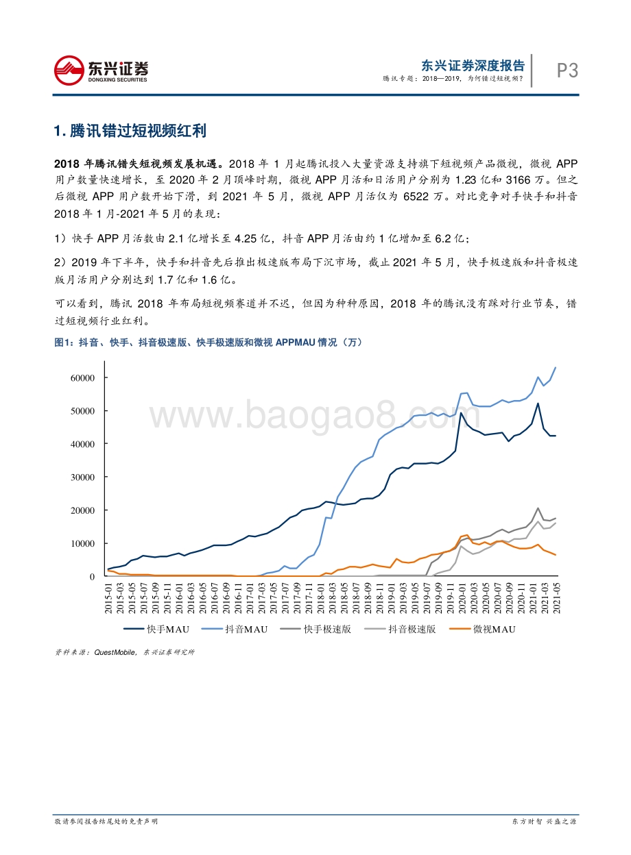 腾讯专题：2018-2019为何错过短视频？.pdf_第3页