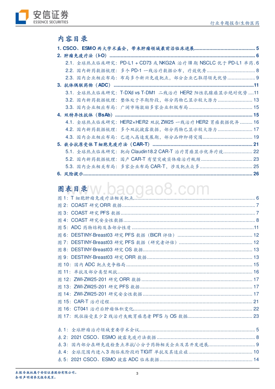 创新药研究框架之CSCO+ESMO2021分析：临床研发热点、国产药物临床数据及竞争格局解读.pdf_第3页